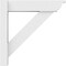 Ekena Millwork Traditional Architectural Grade PVC Outlooker with Traditional Ends, 5"W X 18"D X 18"H OUTP05X18X18TRA01 - alternate 3